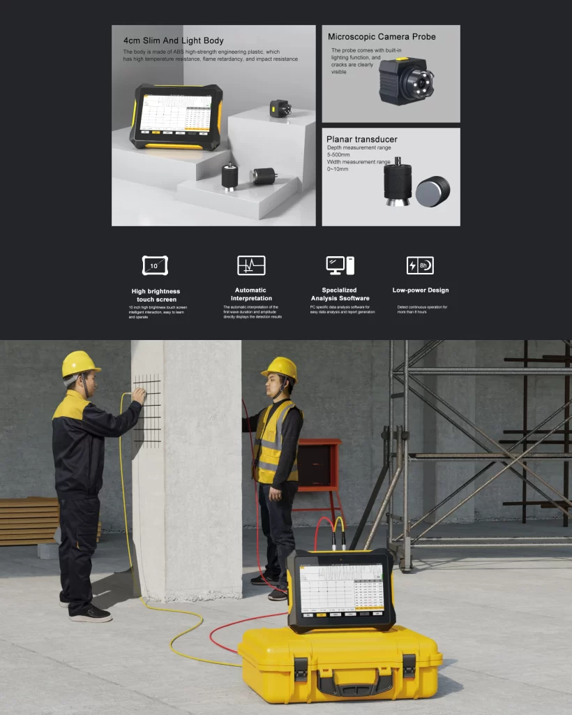 HC-U91 Concrete Ultrasonic Detector