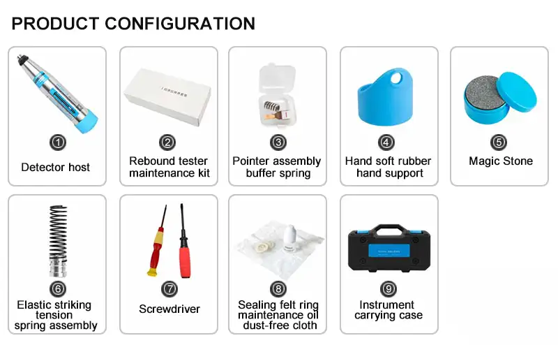 RH225-A Concrete Test Hammer