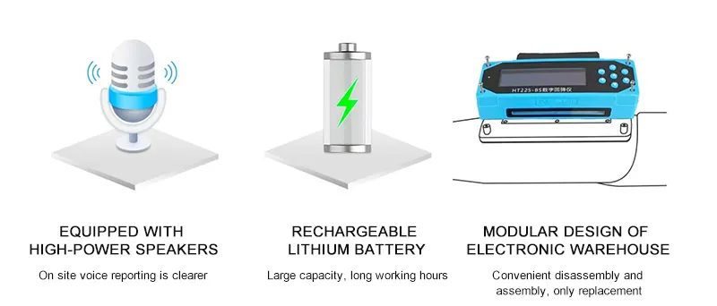 Digital Concrete Test Hammer RH225-B