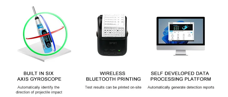 Digital Concrete Test Hammer RH225-B