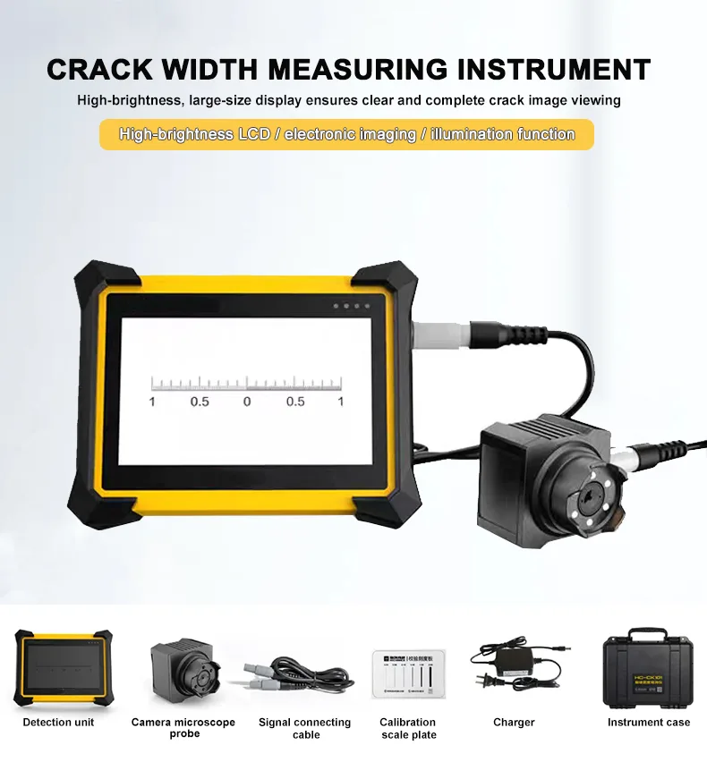 Concrete Crack Width Gauge Meter for Building-6