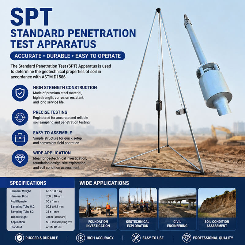 SPT Soil Standard Penetration Tester