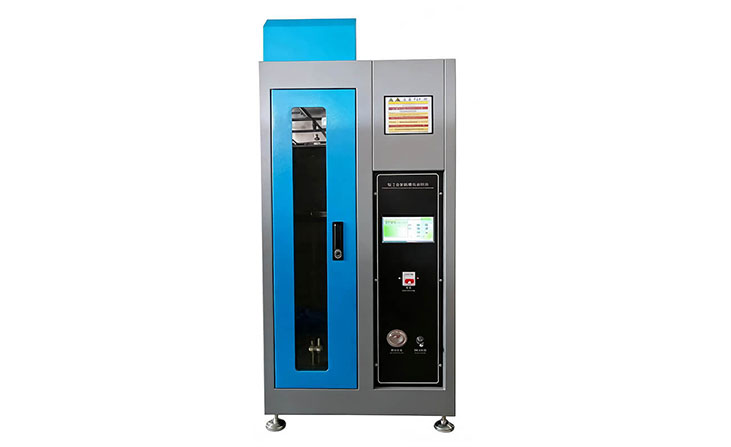 Single Cable Vertical Flame Testing Machine