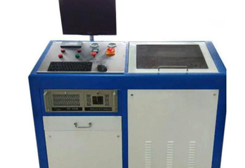 Transmission solenoid valve testing machine