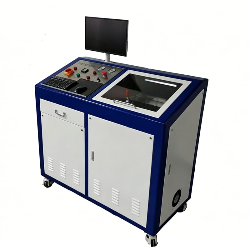 Transmission solenoid valve testing machine