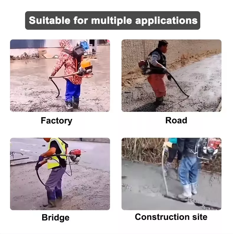 Gasoline Backpack Concrete Vibrator